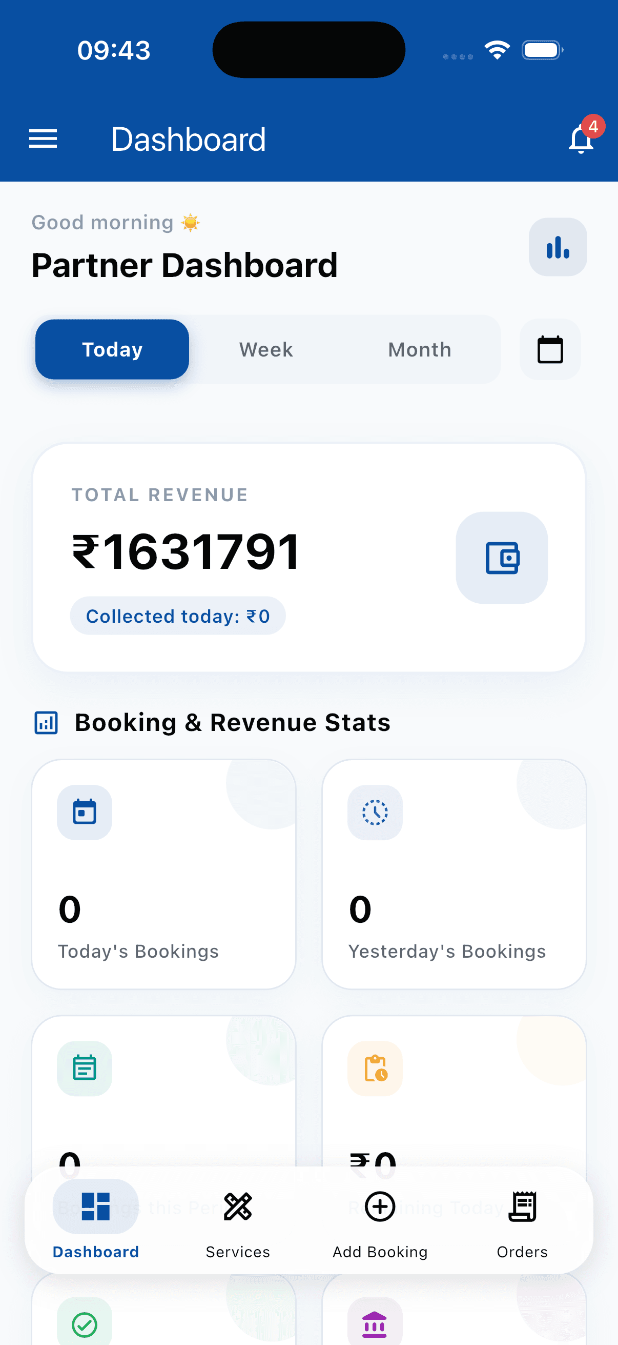 Partner Business Dashboard